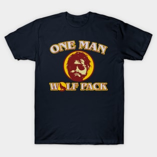 One Man Wolf Pack v2 T-Shirt